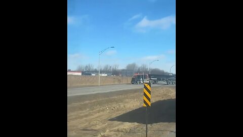 Illegal Uturn On Highway In Quebec