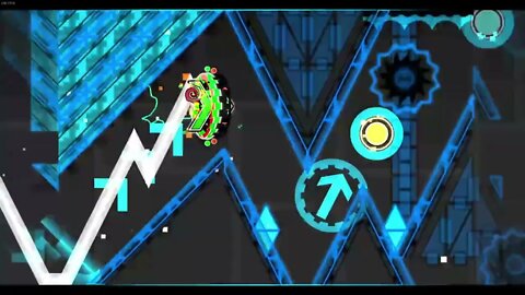 Geometry Dash - Forsaken Neon by Zobros and TriAxis (Demon) complete... twice