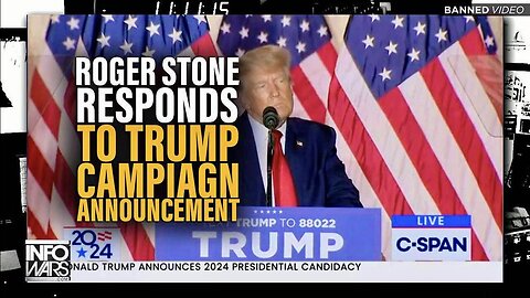 Roger Stone on President Trump’s Announcement