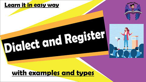 Dialect and Register | difference between dialect and register.