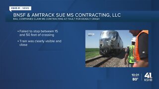 Amtrak, BNSF Railway file lawsuit against dump truck owners after train derailment
