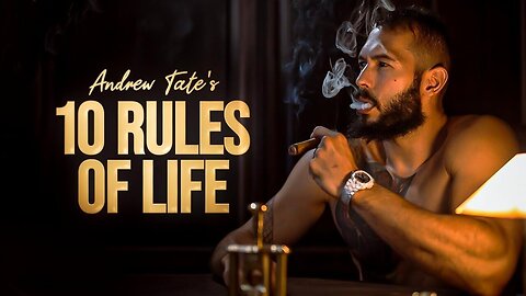 Andrew Tate 10 Rules of Life ( Must Watch )