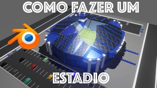 COMO FAZER UM ESTADIO DE FUTEBOL