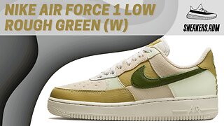 Nike Air Force 1 Low Rough Green (W) - DO6717-001 - @SneakersADM