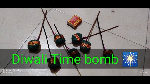 Diwali Time Bomb 😂😂😂 Funny video