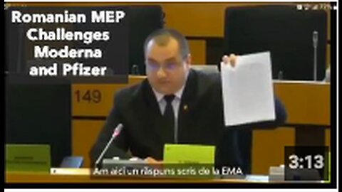 Romanian MEP Challenges Moderna and Pfizer