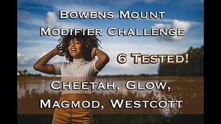 Lighting Modifier Challenge! 6 Brands Tested- Cheetah, Magmod, Glow, Westcott with Jason Lanier