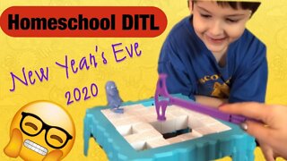 Homeschool DITL / NEW YEAR’S EVE 2020 / Closet Declutter / Homeschool Mom Day In The Life