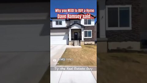 Dave Ramsey - Three Amazing Benefits of Homeownership #buyingahome