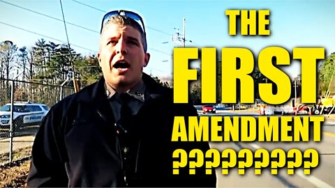 POLICE LIE & PRESSURE MAN TO WAIVE CIVIL RIGHTS | 1st First Amendment Audit: