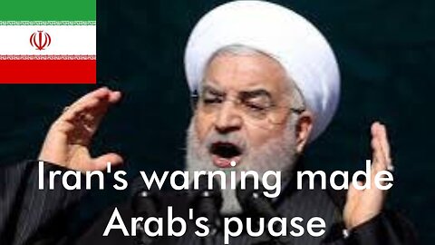 Iran said West begged not to attack isreal hard