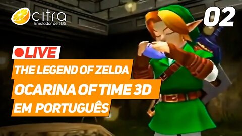 citra | The Legend of Zelda: Ocarina of Time 3D EM PORTUGUÊS | Gameplay no PC #02