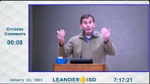 Mike Sanders - Public Comment on Transparency (01-12-2023)