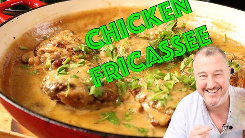 Chicken Fricassee, a Sumptuous French classic recipe