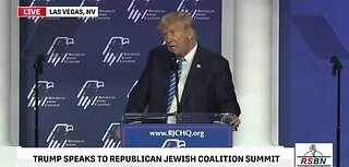 TRUMP: "Those who chant, 'Death to Israel' also chant always, 'Death to America'."