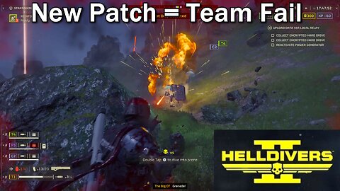 Helldivers 2- Helldive Difficulty- Automatons- New Patch= Balancing= Epic Failure