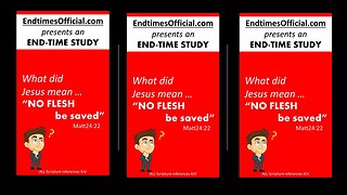 EXCEPT THOSE DAYS BE SHORTENED | Matt24 22 | DAILY DOSE OF ENDTIME PROPHECY