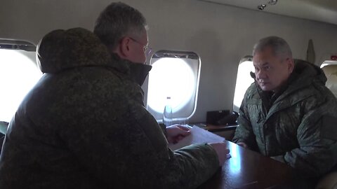 Russian Def Minister Sergei Shoigu visits Mariupol