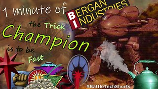 BATTLETECH #Shorts - Champion, the Trick is to be Fast