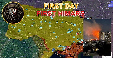 SnowStorm | Swarm Of Gerans Attacked Odessa | First HIMARS Was Destroyed. Military Summary 2024.1.1