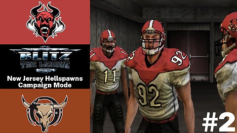 Blitz: The League | New Jersey Hellspawns Campaign Mode #2 | at Arizona Outlaws