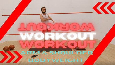 20 MINUTE ARM AND SHOULDER BODYWEIGHT WORKOUT TO LOSE WEIGHT AND TONE UP