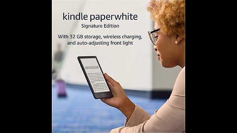 kindle paperwhite signature edition review