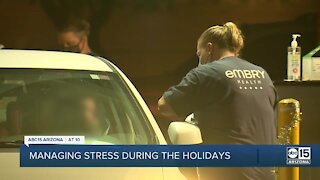 Experts talk about managing stress during the holidays