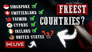 What are the 5 freest countries in the world?