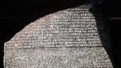 Rosetta Stone discovered
