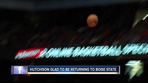Hutchison glad to be returning to Boise State