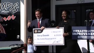 RAW: DeSantis announces $11M for North FL infrastructure