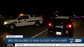 Teenager armed with knife shot by police in Southwest Bakersfield
