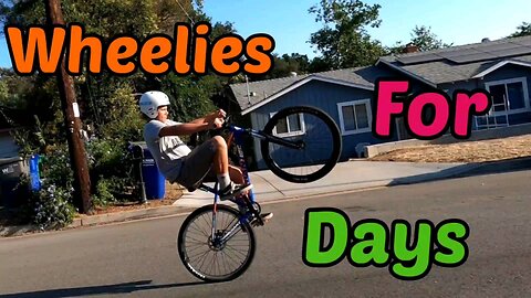 Wheelies For Days