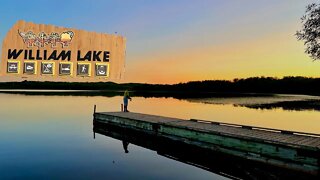 Camping at William Lake MB CA The Nomad Outdoor Adventure & Travel Show Vlog1982