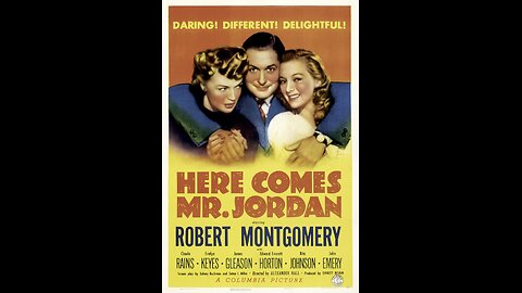 Here Comes Mr. Jordan (1941) | Directed by Alexander Hall