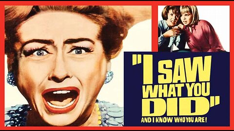 I SAW WHAT YOU DID (1965) Joan Crawford movie trailer