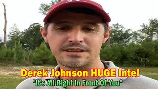 Derek Johnson HUGE Intel: "It's All Right In Front Of You"