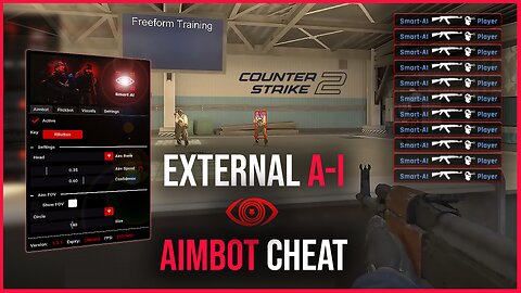 CS2 | External A.I Aimbot / Aim-Assist (Hack/Cheat) - Smart-AI