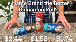 Spend or Save? Pillsbury Vs. Great Value - Cinnamon Rolls | Is It Better?