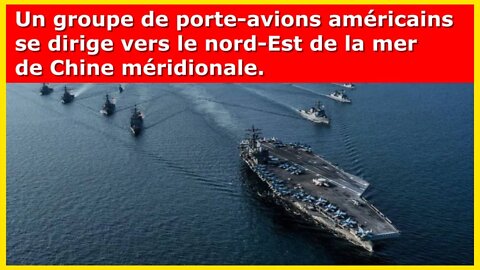 🔴Les Etats Unis en route pour attaquer la Chine?