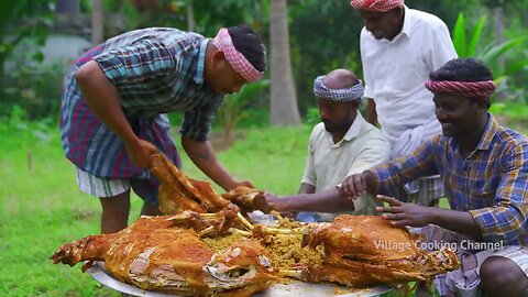 Inside Mutton Biriyani 🍖🍛 | Village Cooking India 😍