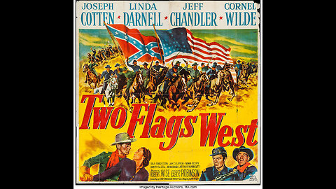 Two Flags West (1950) | A Western war film directed by Robert Wise