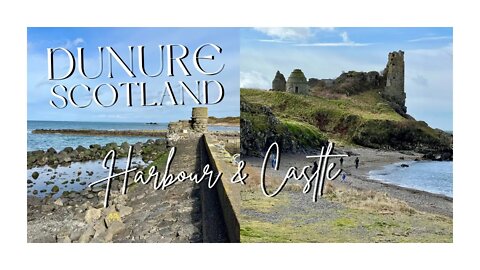 Dunure Castle and Harbour