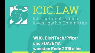 WHO - BioNTech-Pfizer und FDA-EMA wussten Ende 2019 alles