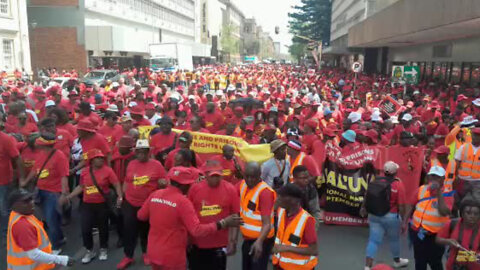 WATCH: Popcru March To Union Buildings in Pretoria