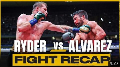Canelo Alvarez KNOCKS DOWN John Ryder, WINS By Unanimous Decision [FIGHT RECAP] I Sports