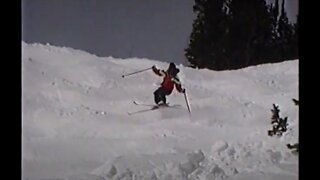 Kyle Keehan Skiing