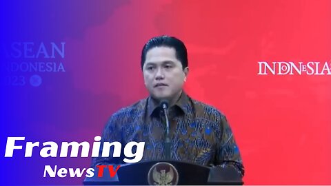 Ketua Umum PSSI Erick Thohir berikan penjelasan setelah ketemu Presiden FIFA