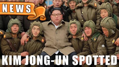 North Korea's Kim Jong Un Spotted!